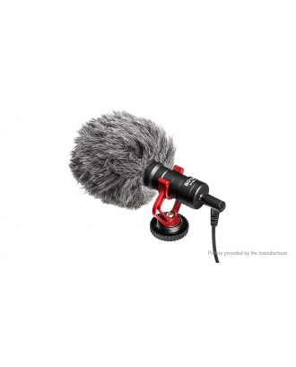 Authentic BOYA BY-MM1 3.5mm Condenser Microphone Kit for Camera / Cell Phone