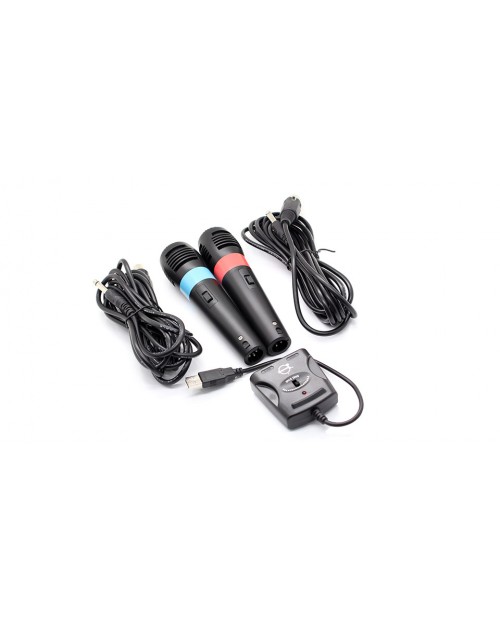 Wired USB Karaoke Microphones (2-Pack)