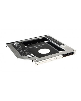 SATA to SATA 2nd HDD Hard Driver Caddy for 9.5mm Universal CD/DVD-ROM