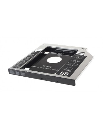 SATA to SATA 2nd HDD Hard Driver Caddy for 9.5mm Universal CD/DVD-ROM