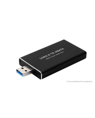 USB 3.0 to mSATA SSD Hard Disk External Enclosure Case