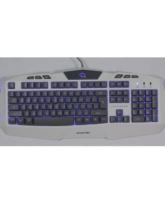 Authentic WFIRST X7 104-Key Wired USB Gaming Keyboard w/ Backlight