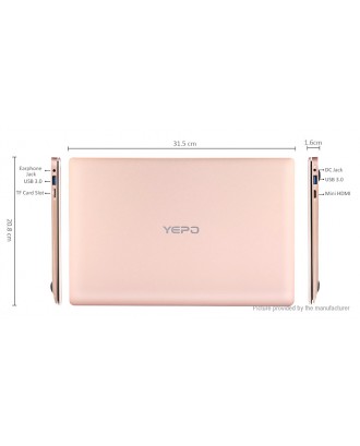 YEPO 737A 13.3" IPS Quad-Core Notebook (64GB/US)