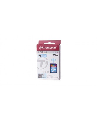 Authentic Transcend 16GB Class 10 WiFi 802.11b/g/n SD Card Memory