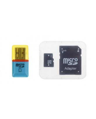 8GB microSDHC Memory Card w/ SD Card Adapter / Card Reader